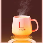 USB Cup Warmer Pad – Adjustable 3-Temperature Electric Mug Heater with LED Display