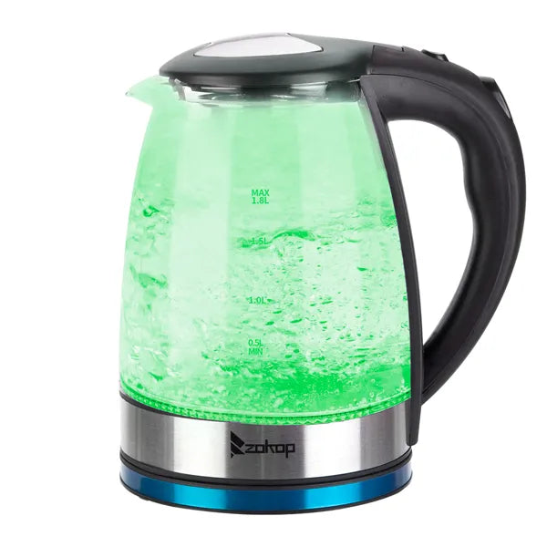 American Standard Electric Kettle 120V 1200W – With Filter Screen & Inner Steel Cover