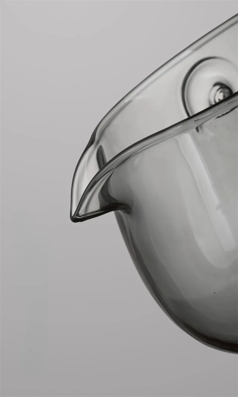Semi-Automatic Glass Teapot – Heat-Resistant with Infuser & Wooden Handle