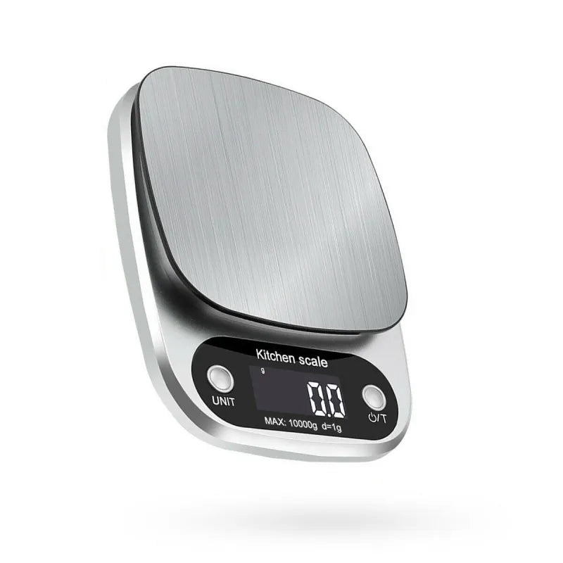 Digital Kitchen Food Scale – 22lbs/1g Multifunction Stainless Steel Weighing Scale