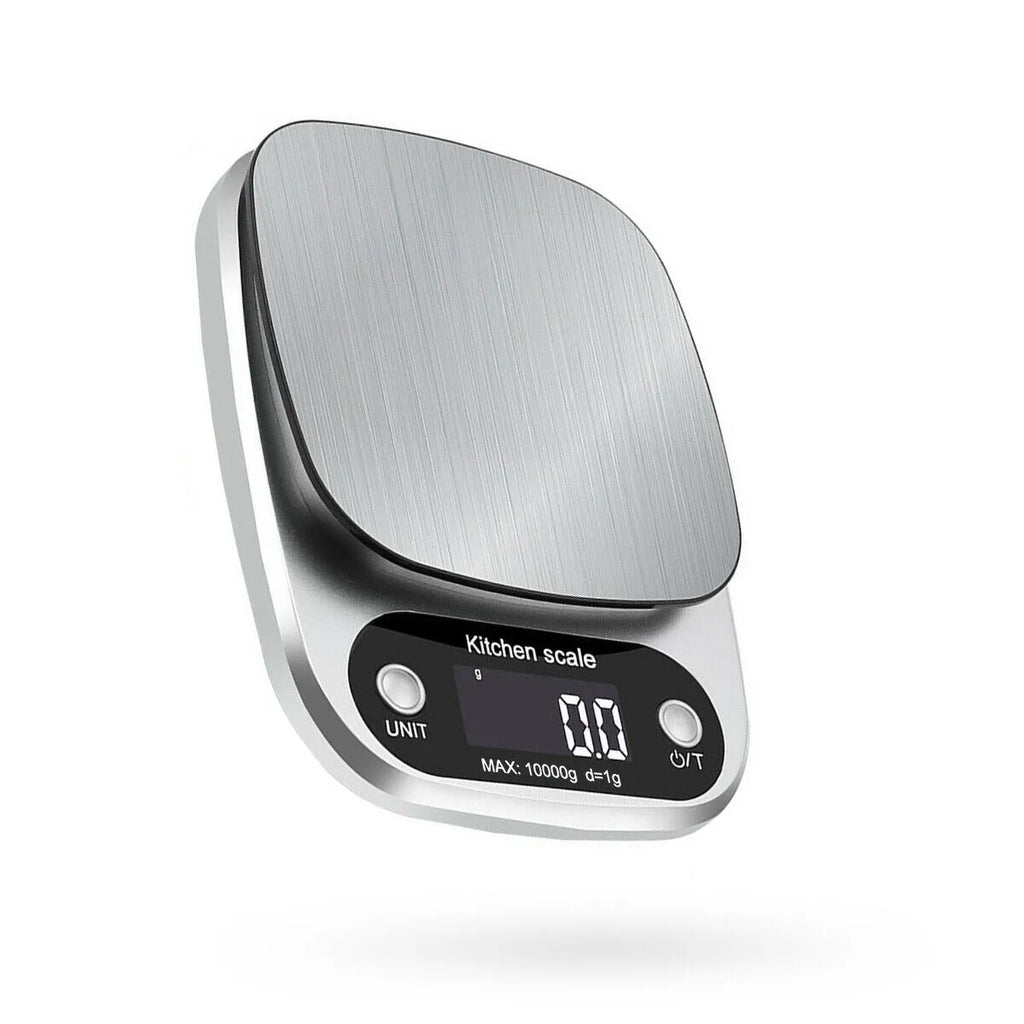 Digital Kitchen Food Scale – 22lbs/1g Multifunction Stainless Steel Weighing Scale