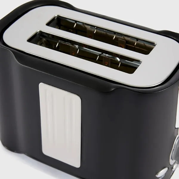 2-Slice Toaster – Wide Slots, Fast & Even Toasting, Easy to Clean