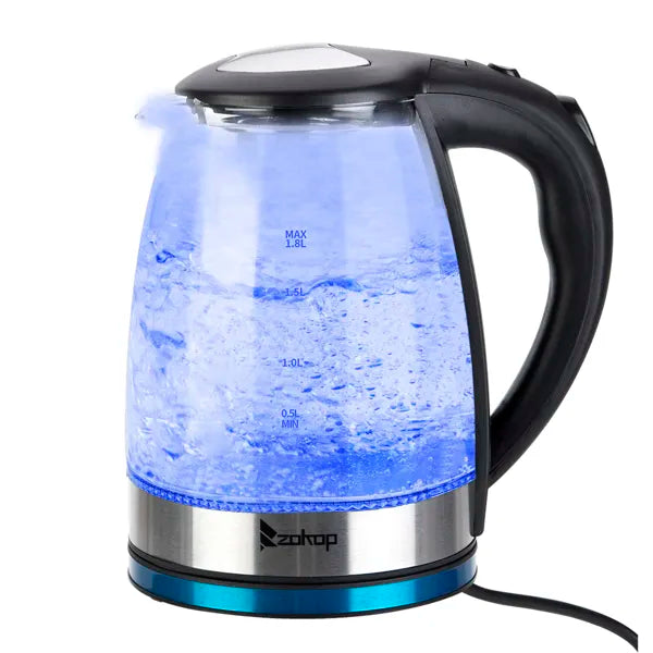 American Standard Electric Kettle 120V 1200W – With Filter Screen & Inner Steel Cover