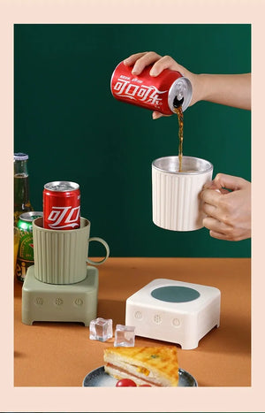 Mini Quick Cooling & Heating Cup – 400ml Beverage Chiller & Heater Kitchen Gadget