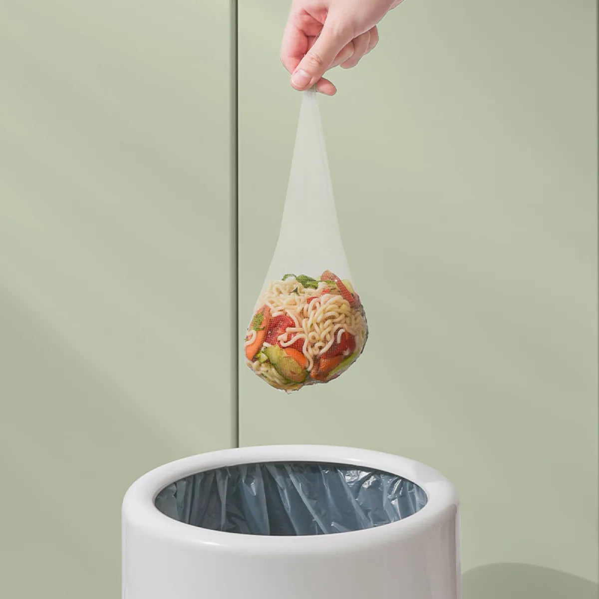 Creative Cloud Sink Drain Rack – Disposable Filter Mesh Bag & Anti-Blocking Strainer