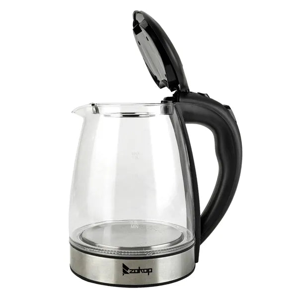 American Standard Electric Kettle 120V 1200W – With Filter Screen & Inner Steel Cover