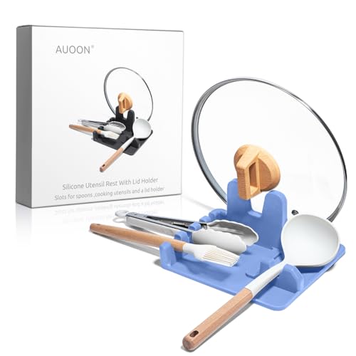AUOON Clip-On Silicone Strainer – Universal Pasta & Food Colander for Pots and Pans