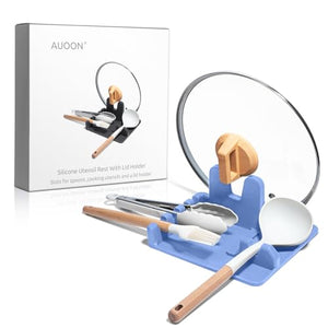 AUOON Clip-On Silicone Strainer – Universal Pasta & Food Colander for Pots and Pans
