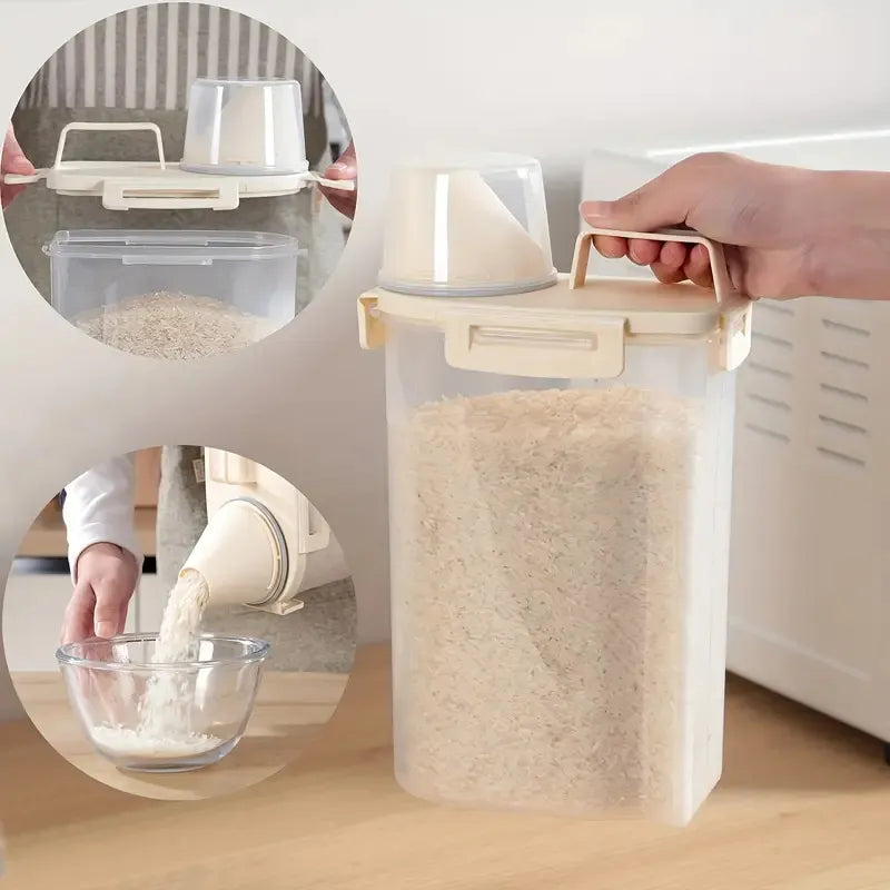 Sealed Food Storage Containers With Lids – Leak-Proof & Moisture-Proof Kitchen Boxes