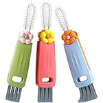3-in-1 Cup Lid Gap Cleaning Brush Set – Multifunctional Silicone Bottle & Cup Cleaner