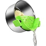 YEVIOR Clip-On Silicone Strainer – Collapsible Pasta & Food Colander for All Pots (Grey)