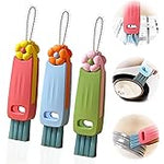 3-in-1 Cup Lid Gap Cleaning Brush Set – Multifunctional Silicone Bottle & Cup Cleaner