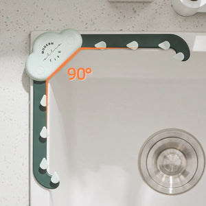 Creative Cloud Sink Drain Rack – Disposable Filter Mesh Bag & Anti-Blocking Strainer