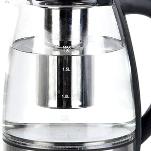American Standard Electric Kettle 120V 1200W – With Filter Screen & Inner Steel Cover