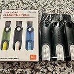 3-in-1 Cup Lid Gap Cleaning Brush Set – Multifunctional Silicone Bottle & Cup Cleaner