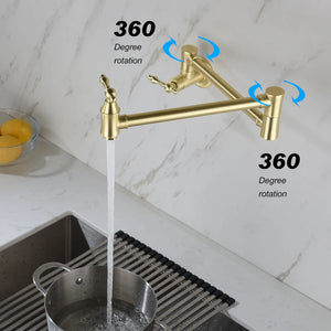 Kitchen Folding Faucet – Space-Saving Rotatable Tap for Modern Kitchens
