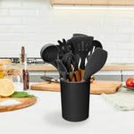 11-Piece Silicone Cooking Tool Set – Heat-Resistant Kitchen Utensils