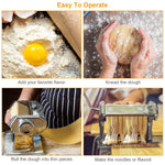 Pasta Making Machine – Electric & Manual Kitchen Pasta Maker for Fresh Homemade Pasta