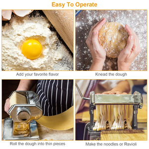 Pasta Making Machine – Electric & Manual Kitchen Pasta Maker for Fresh Homemade Pasta