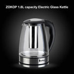 American Standard Electric Kettle 120V 1200W – With Filter Screen & Inner Steel Cover