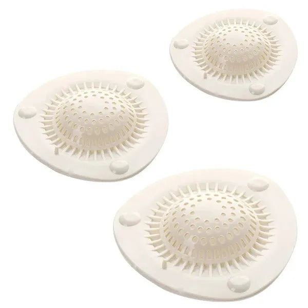 Oversized Suction Cup Hair Drain Filters – Sink, Bathroom & Kitchen Strainers