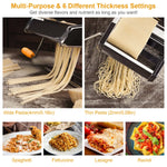 Pasta Making Machine – Electric & Manual Kitchen Pasta Maker for Fresh Homemade Pasta