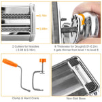 Pasta Making Machine – Electric & Manual Kitchen Pasta Maker for Fresh Homemade Pasta